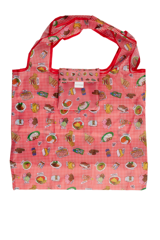 Culinary Delights of the Refined Aussie Palate Reusable Shopping Bag