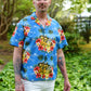 Cooked Hawaiian Shirt - Cooked Concepts (Decolonisation but make it farshun! MAHALO INDEED! Commemorate when serial coloniser Captain Cook tried to get fresh with the Native Hawaiians on Valentines Day 1779 and met his grisly end. Cooked Concepts-designed fabric and beautifully made by hand, these gender neutral, unisex shirts are the softest pure cotton. Comfort and Cook cringe. The perfect combination. )